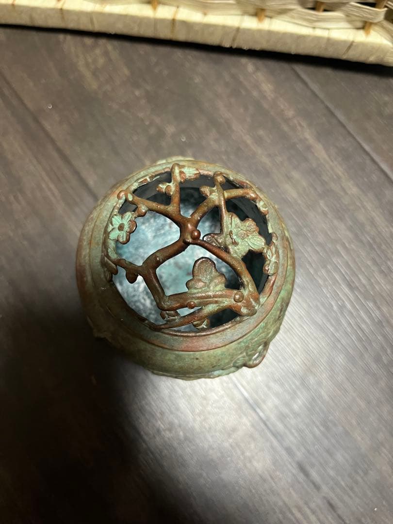 高岡銅器 蝋型鋳銅 松竹梅 香炉 - メルカリ