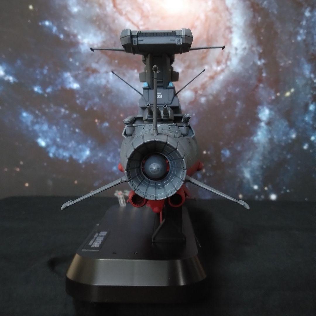 1/1000波動実験艦 銀河［3199］艦橋LED全塗装完成品