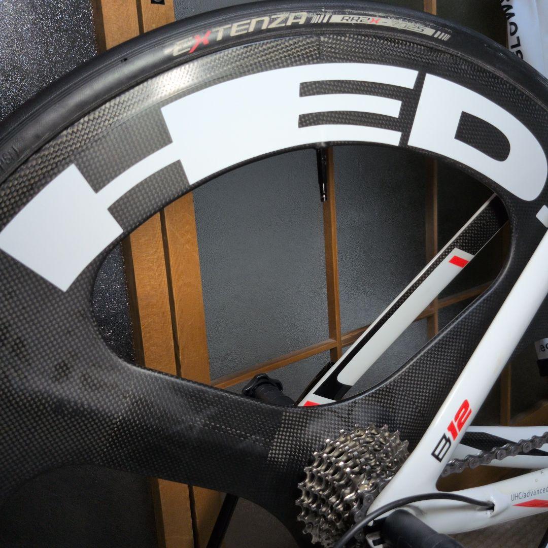 トライアスロンバイク HEDホイールステッカー1台分12枚.イメージです