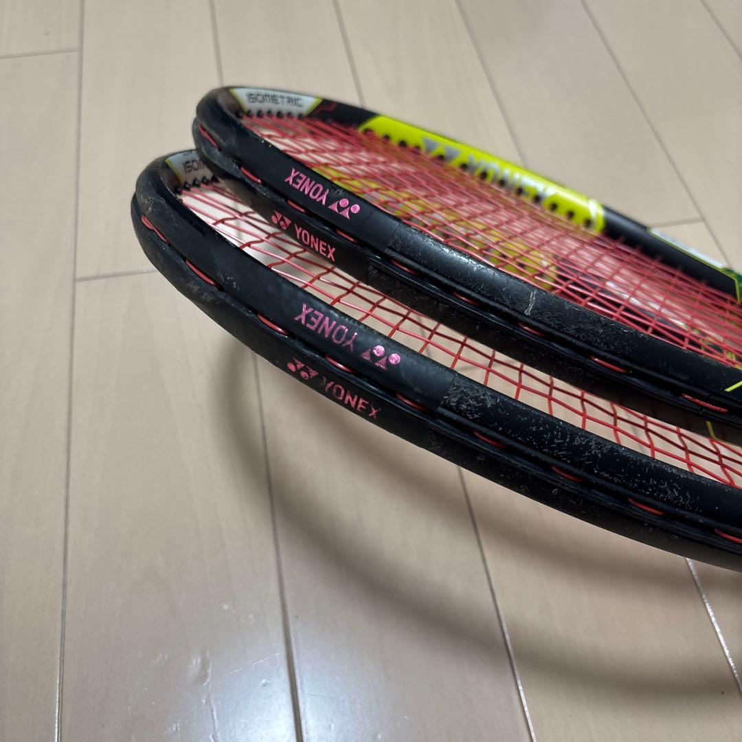 YONEX EZONE Ai100 テニスラケット 2本セット ジャンク品