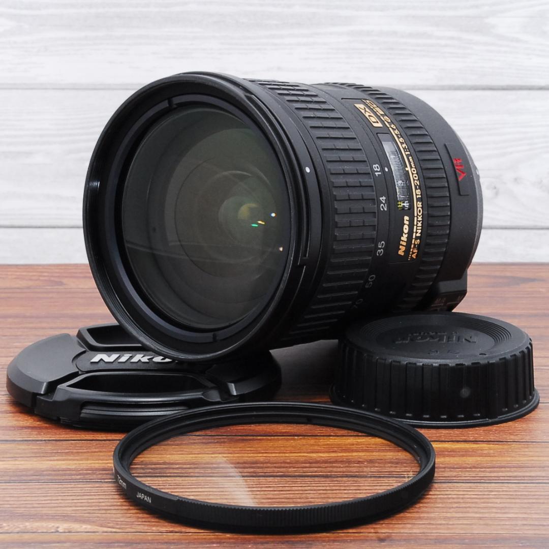 ✨極美品✨NIKON AF-S DX NIKKOR 18-200mm ED VR Amazon.co.jp: Nikon AF-S DX VR Zoom Nikkor ED18-200mm F3.5-5.6G(IF
