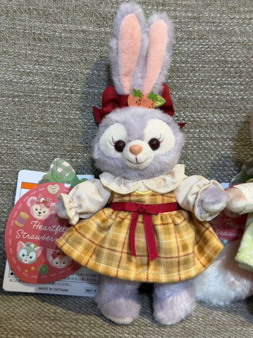 ディズニーシー　リーナベル　ステラルー　ハートフェルトストロベリーギフト