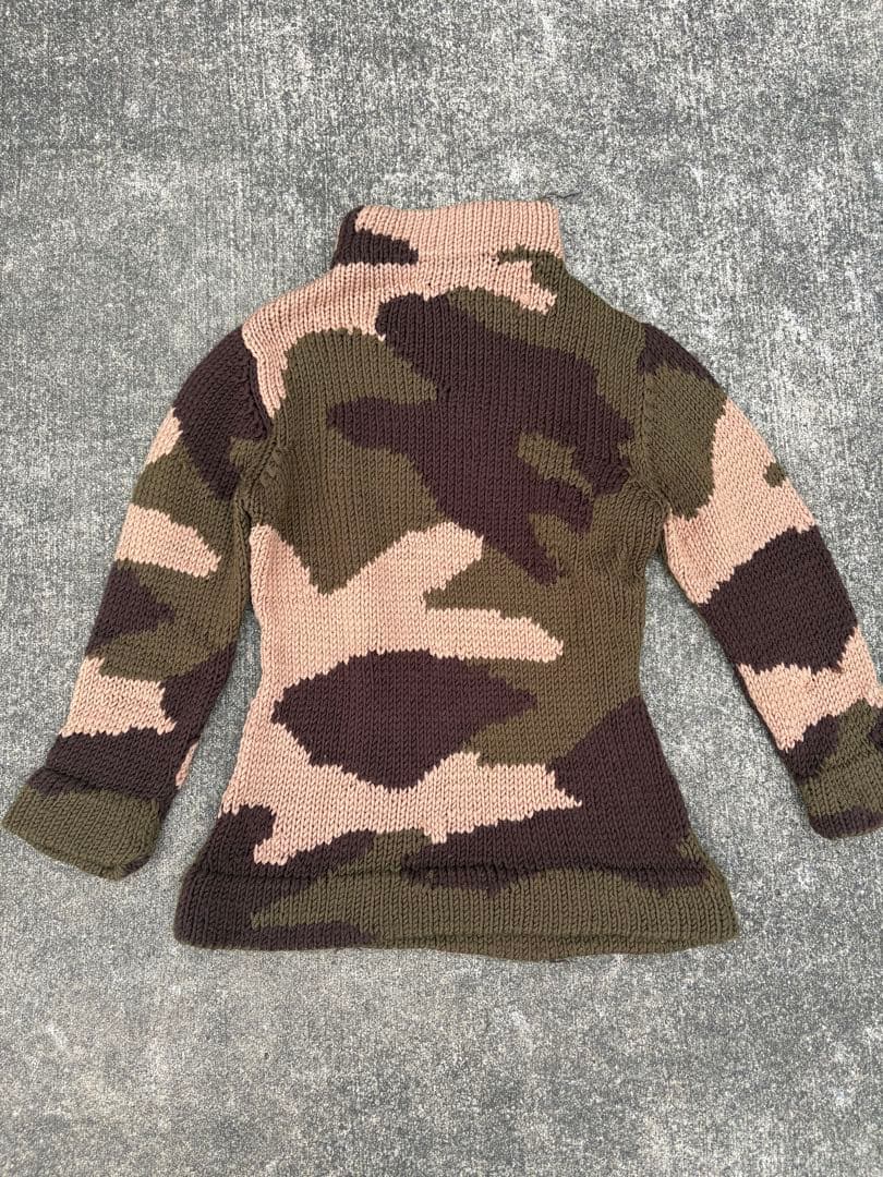 90s 00s y2k カモ 迷彩 ニット セーター 短丈 archive - メルカリ