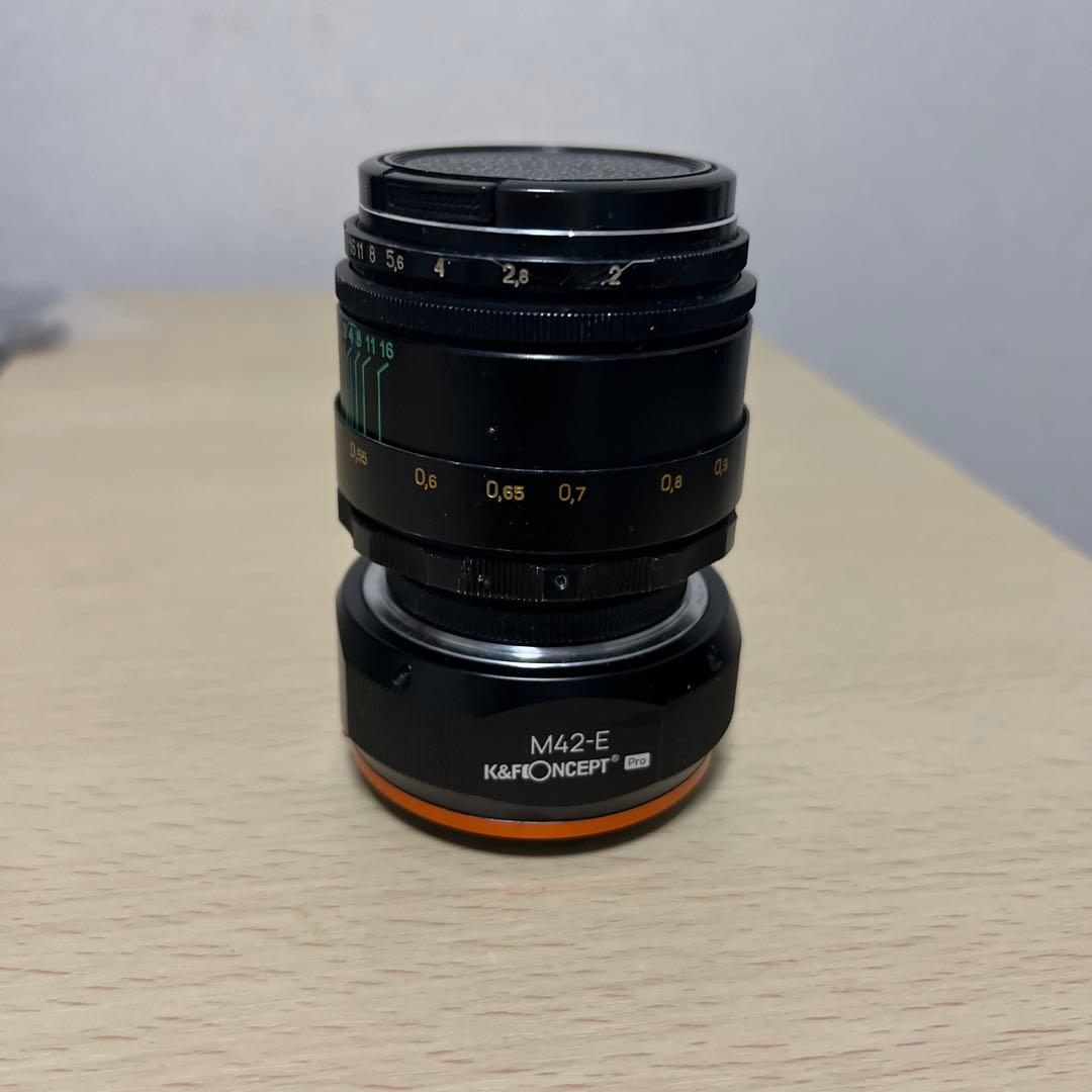 Helios 44-2 K&F concept M42-E付属 - メルカリ