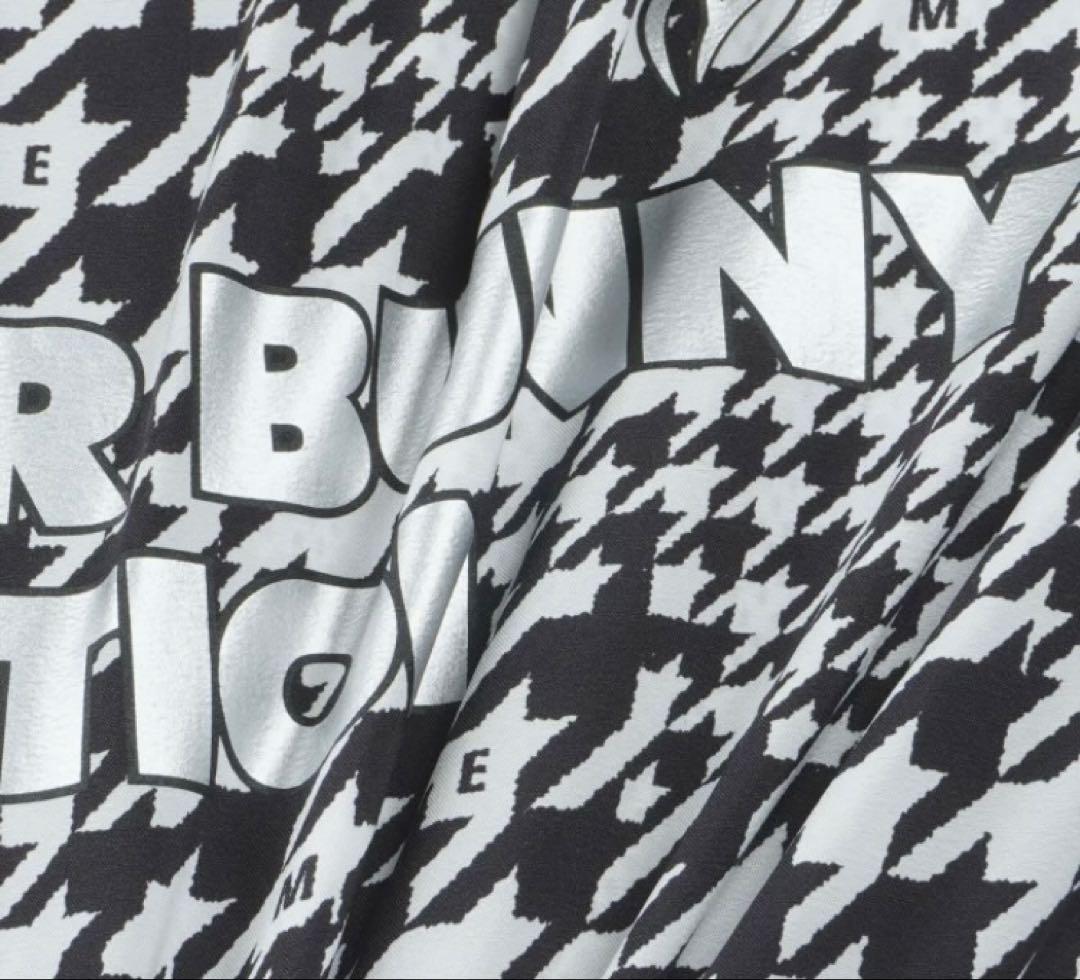 新品 マスターバニー 千鳥柄×ナイロンストレッチ 撥水ジャケット(4)M