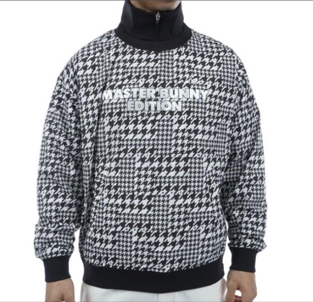 新品 マスターバニー 千鳥柄×ナイロンストレッチ 撥水ジャケット(4)M