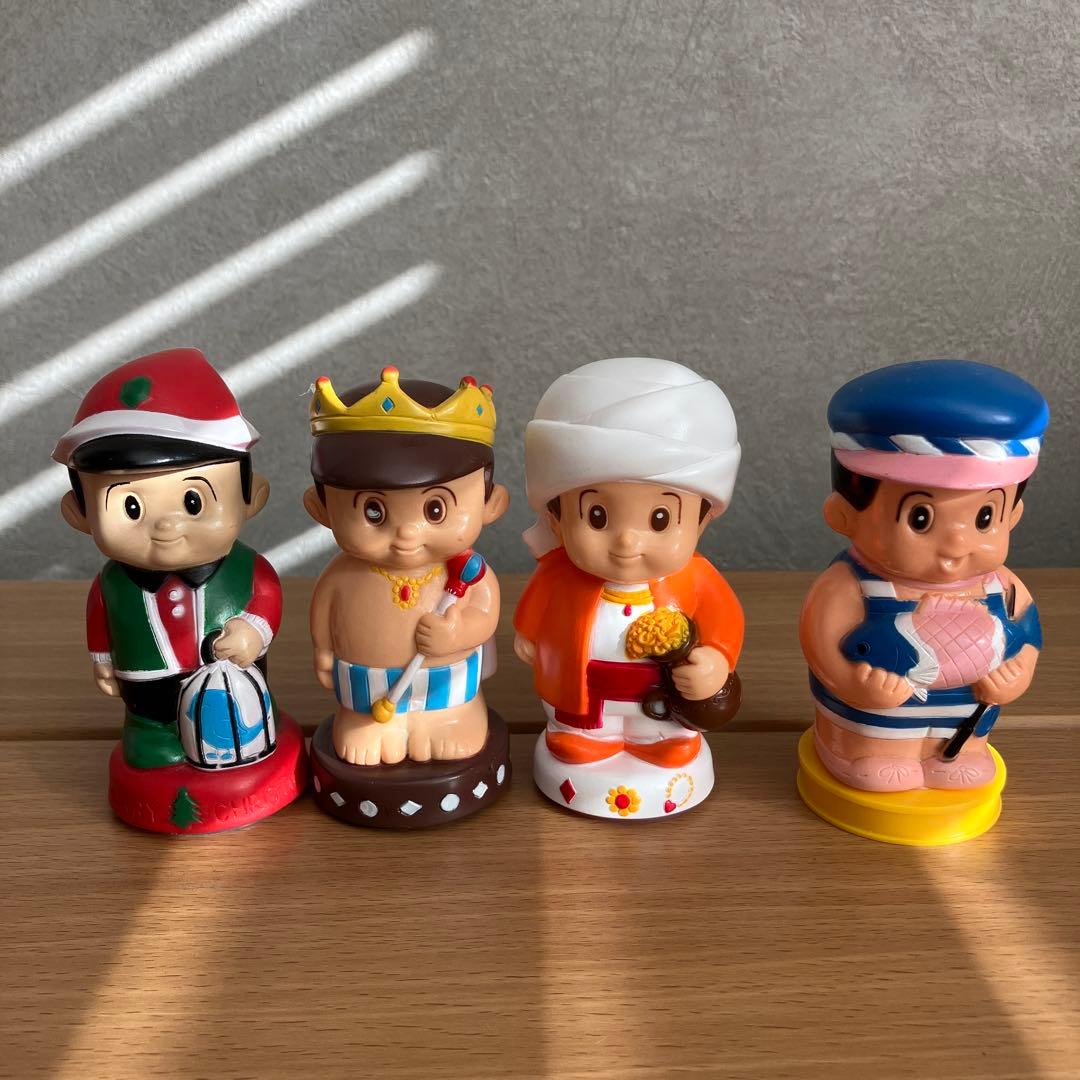 レトロ　貯金箱　ソフビ　信用金庫　信ちゃん