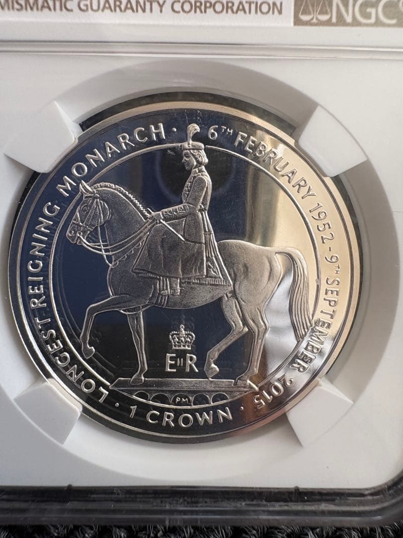 2015 Isle of Man SilverCROWN PF 70 UCAM