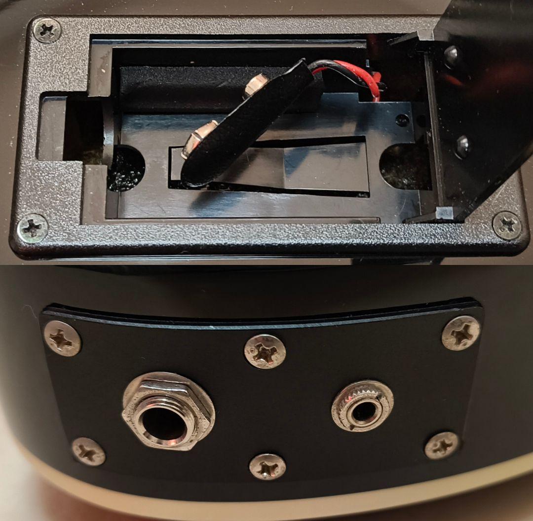 【超美品！！】ZO-3 芸達者 BL アンプ内蔵ミニギター 専用ケース付