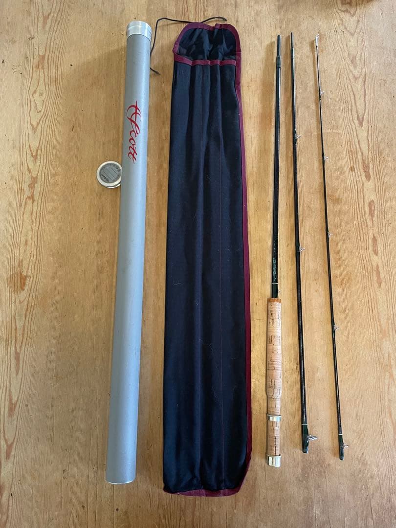 Scott F703/3 スコットフライロッド　グラスロッド Scott 50th Anniversary Fly Rods F703/4 スコット50周年記念ロッド