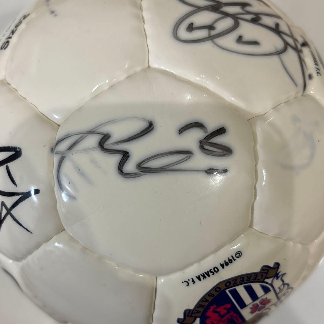 セレッソ大阪サインボール 柿谷 フォルラン 南野 山口蛍 扇原 杉本健勇