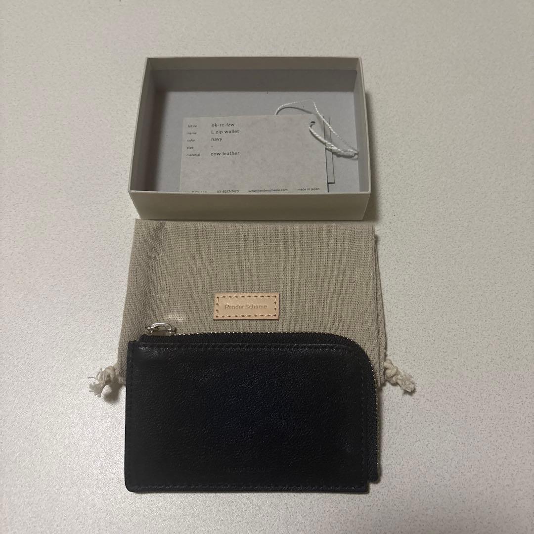 Hender Scheme Lジップ財布 Hender Scheme (エンダースキーマ) L zip purse / Lジップパース