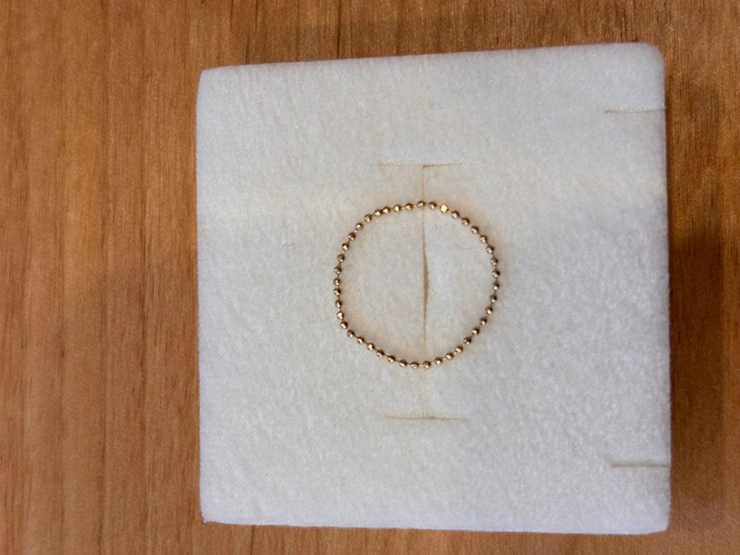 ete [レイヤード] K10YG ボールチェーン リング 11号 - メルカリ