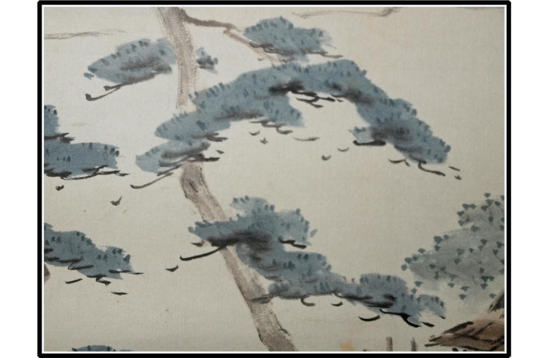 日本時代の掛け軸その6　肉筆保証　激安骨董品　江戸鎌倉平安 X1129C16-9