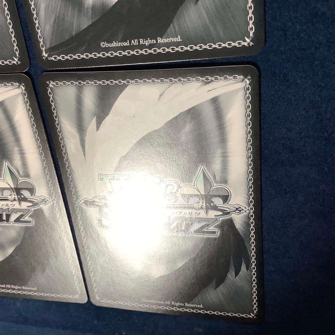 ヴァイスシュヴァルツ　王の矜持アインズ SP サイン　4枚