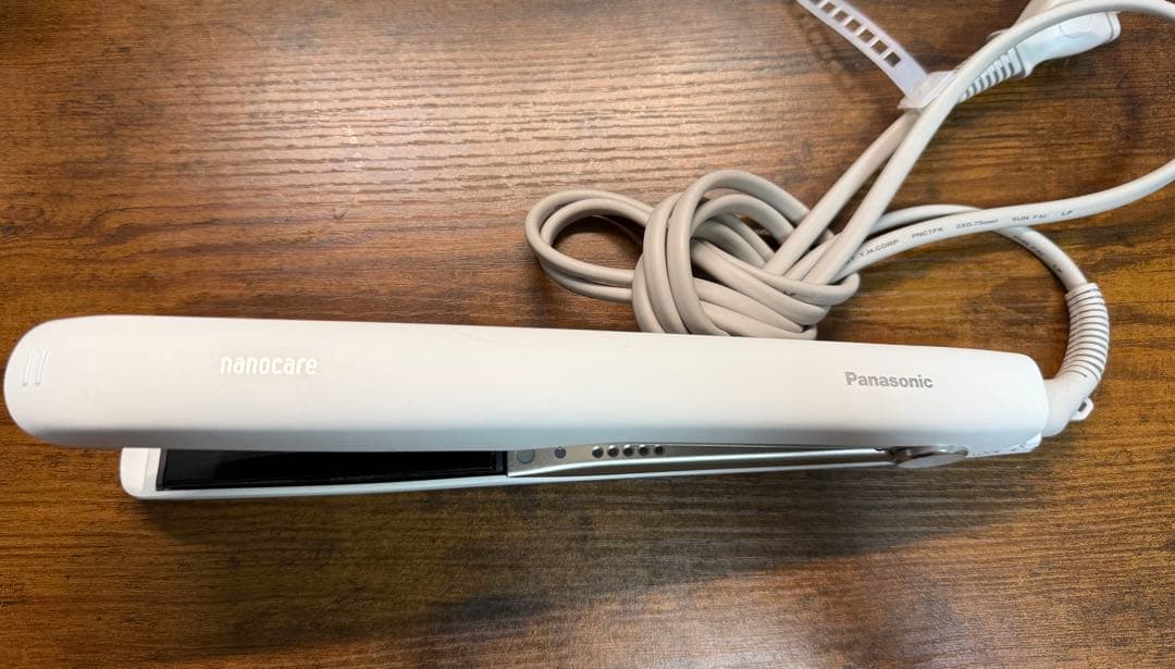 Panasonic ナノケア ストレートヘアアイロン EH-HS0J-W 楽天市場】パナソニック Panasonic ストレートアイロン ナノケア 白