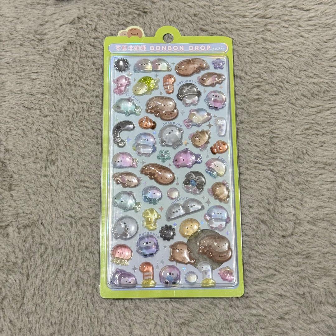 京都水族館 限定 BONBON DROP seal ボンドロ シール - メルカリ