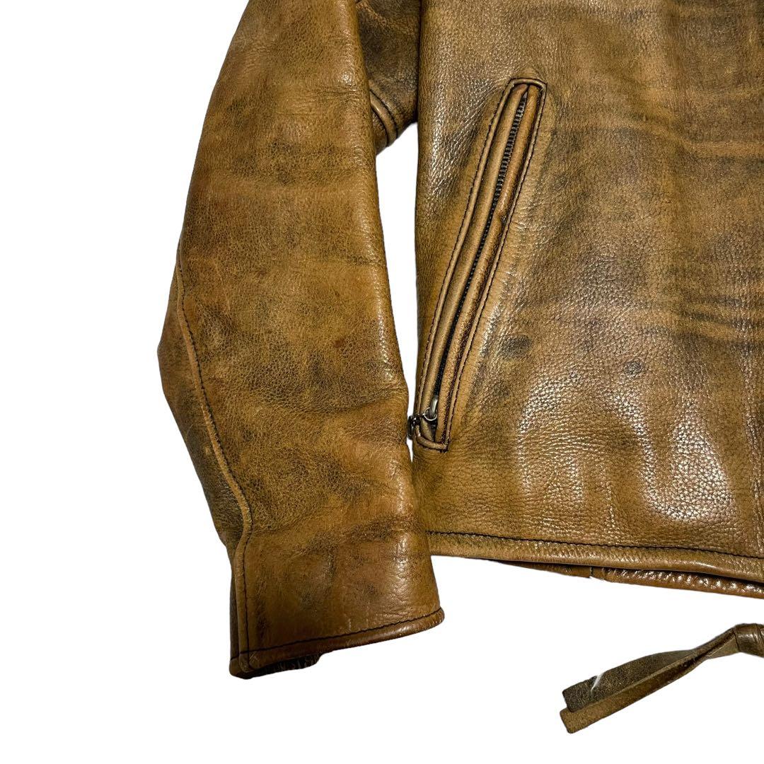 MVD 3S様専用【R.B.C】本革 リアルレザーシングルライダースジャケット