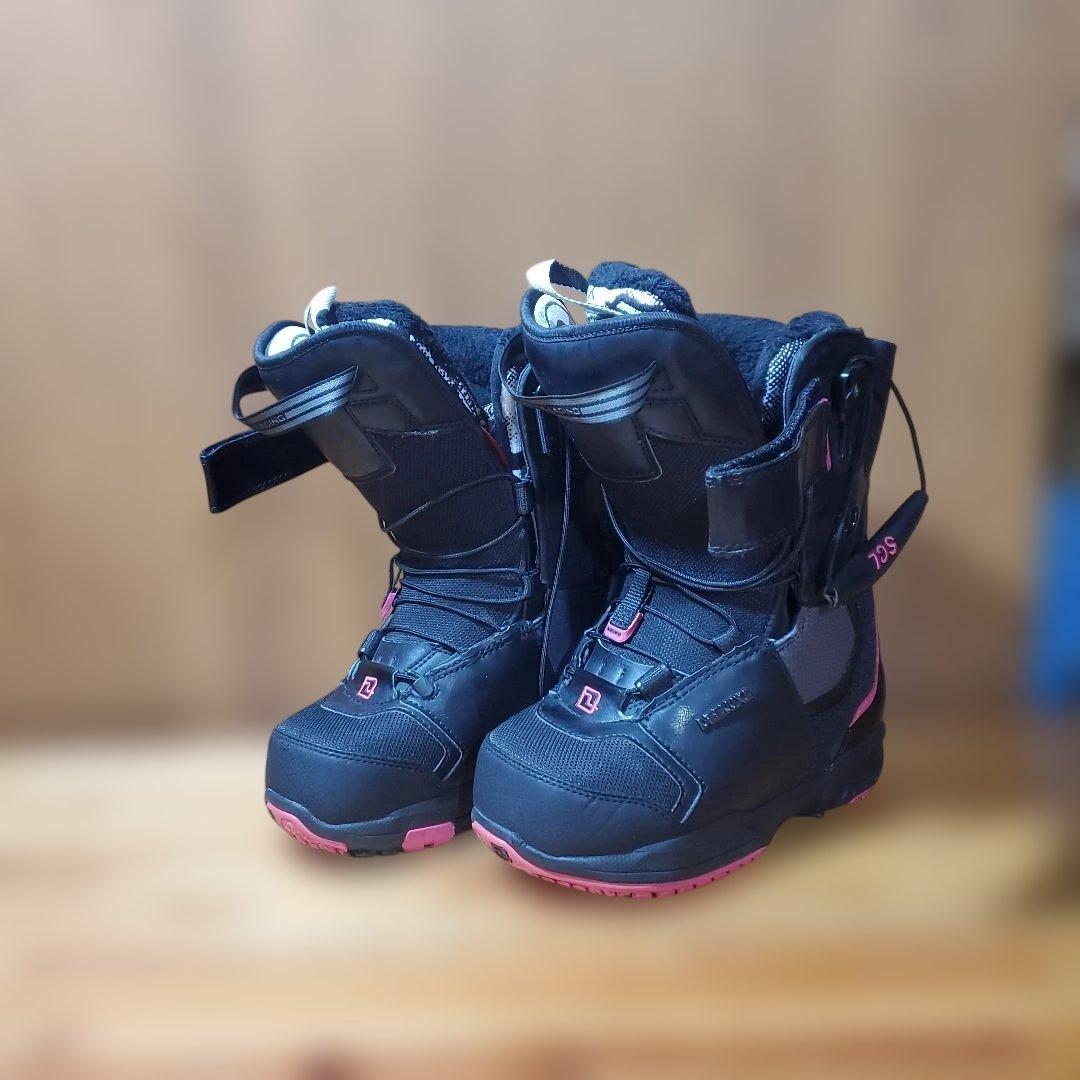 2回使用！DEELUXE スノーボードブーツ 21.5cm! 26171