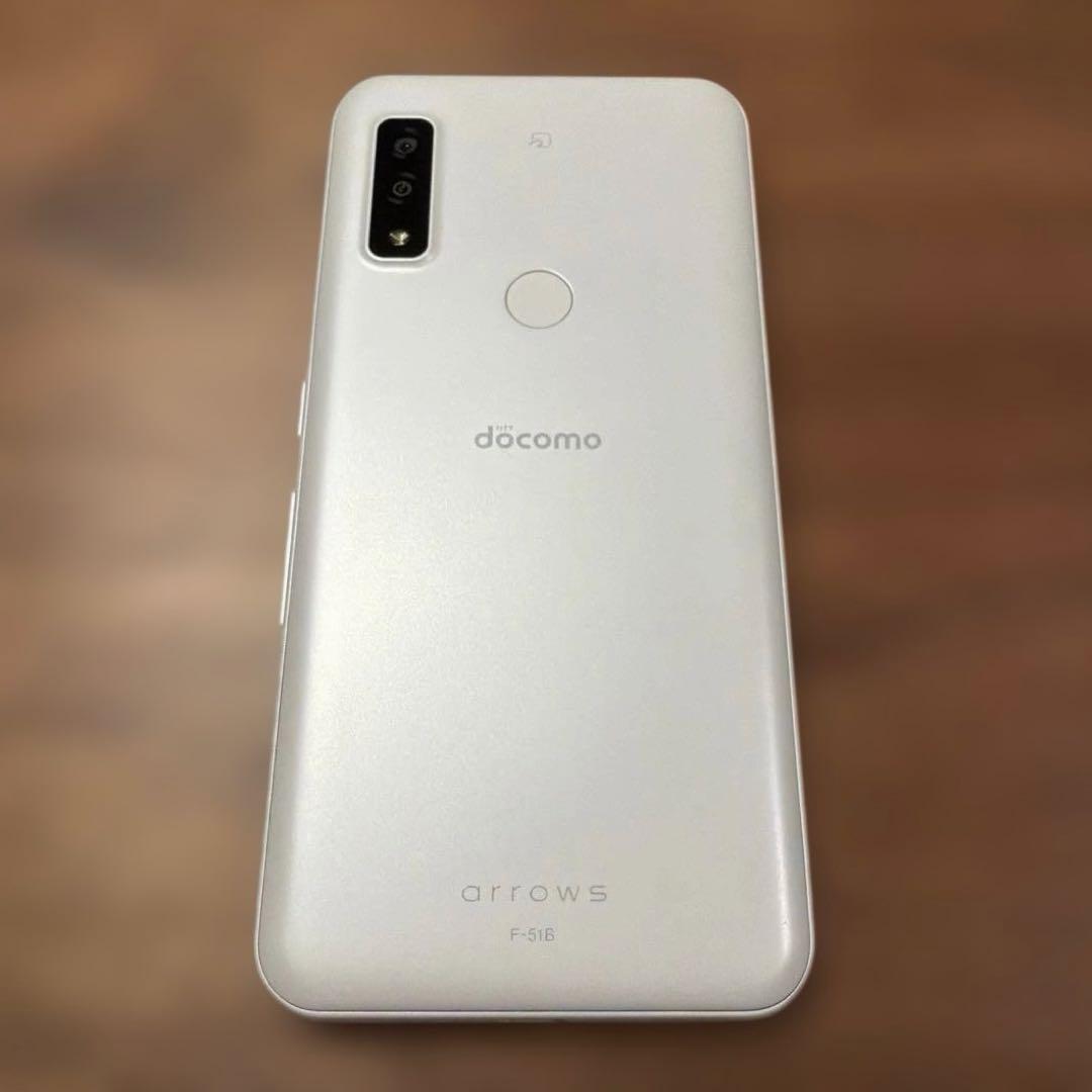 Docomo スマートフォン arrows F-51B ホワイト 本体のみ - メルカリ