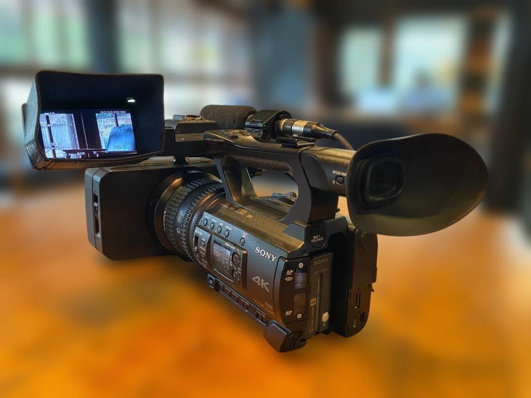 SONY PXW-Z150 ワイコン、マットボックス付き - メルカリ