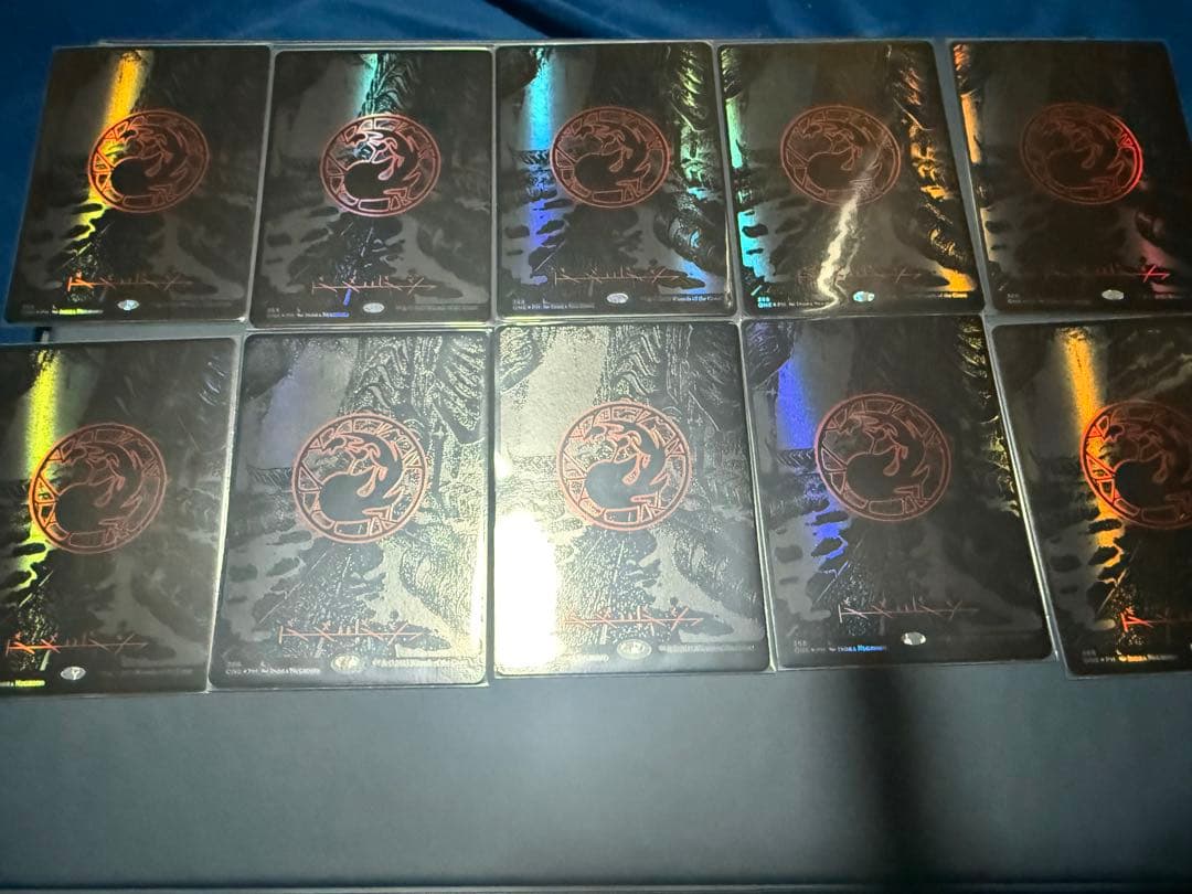 マジックザギャザリング　オイルスリック土地　50枚セット