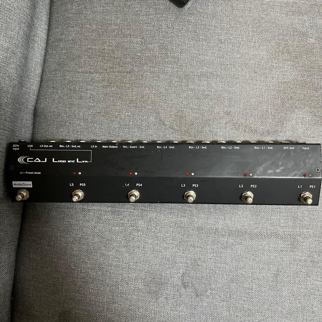 CAJ Loop and Line エフェクター スイッチャー スイッチャー】CAJ Loop and Link が進化。「Loop and Link Ⅱ」となり