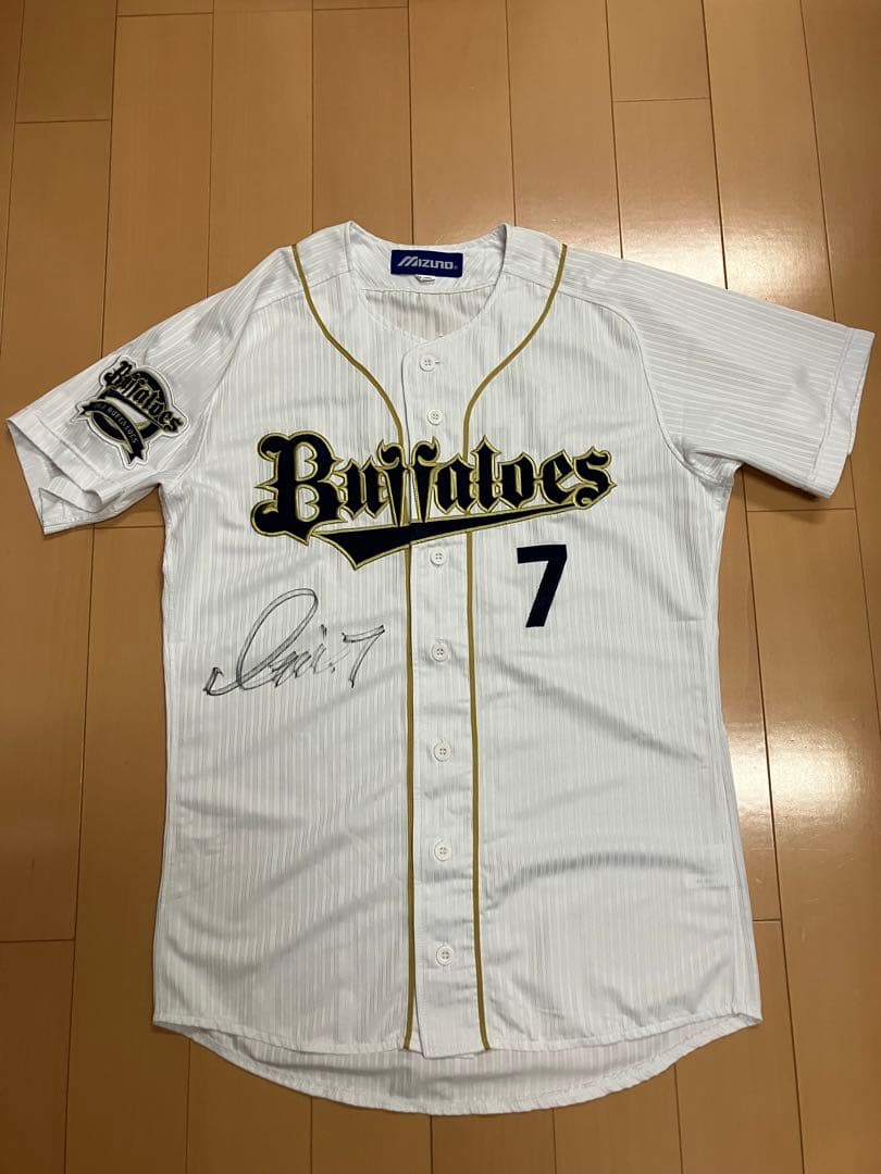糸井嘉男 直筆サイン ユニフォーム オリックスバファローズ 阪神