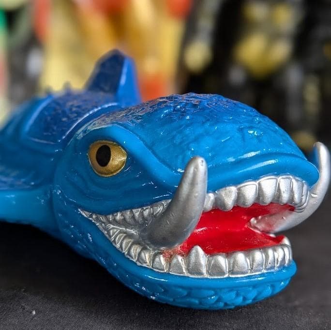 スペクトルマン＆登場怪獣（ベアモデル・マスダヤ復刻）ソフビフィギュア４体セット