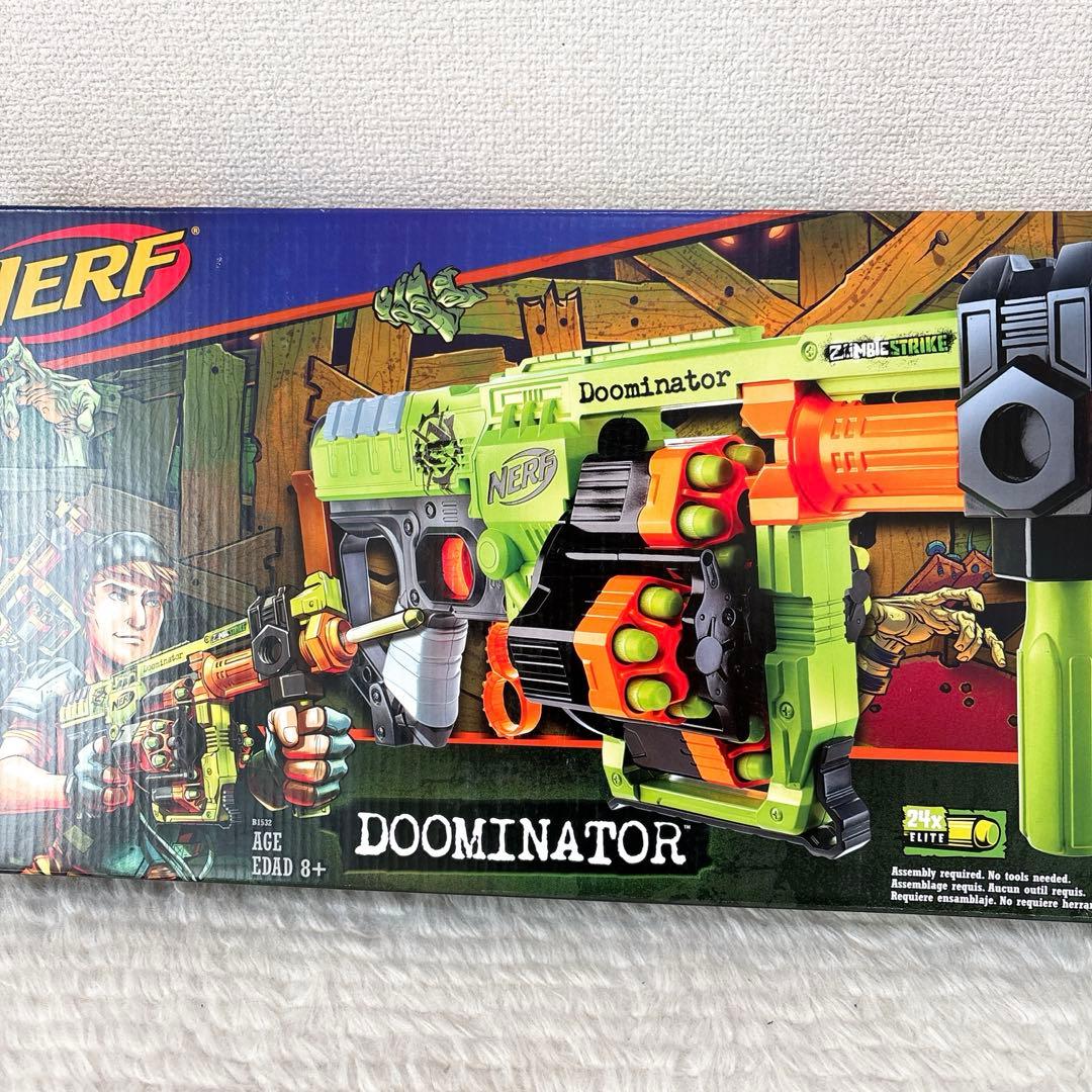 新品 未開封 ナーフ ゾンビストライクブラスター DOOMINATOR