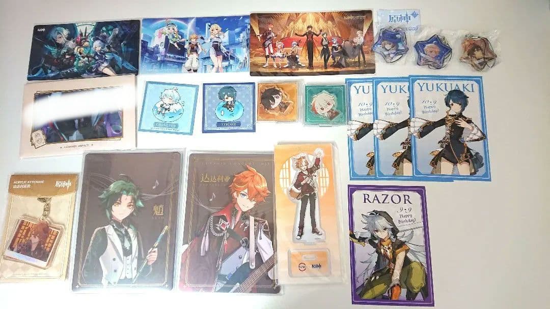 原神 まとめ売り GiGO アクスタ スイパラ 缶バッジ クリアファイル