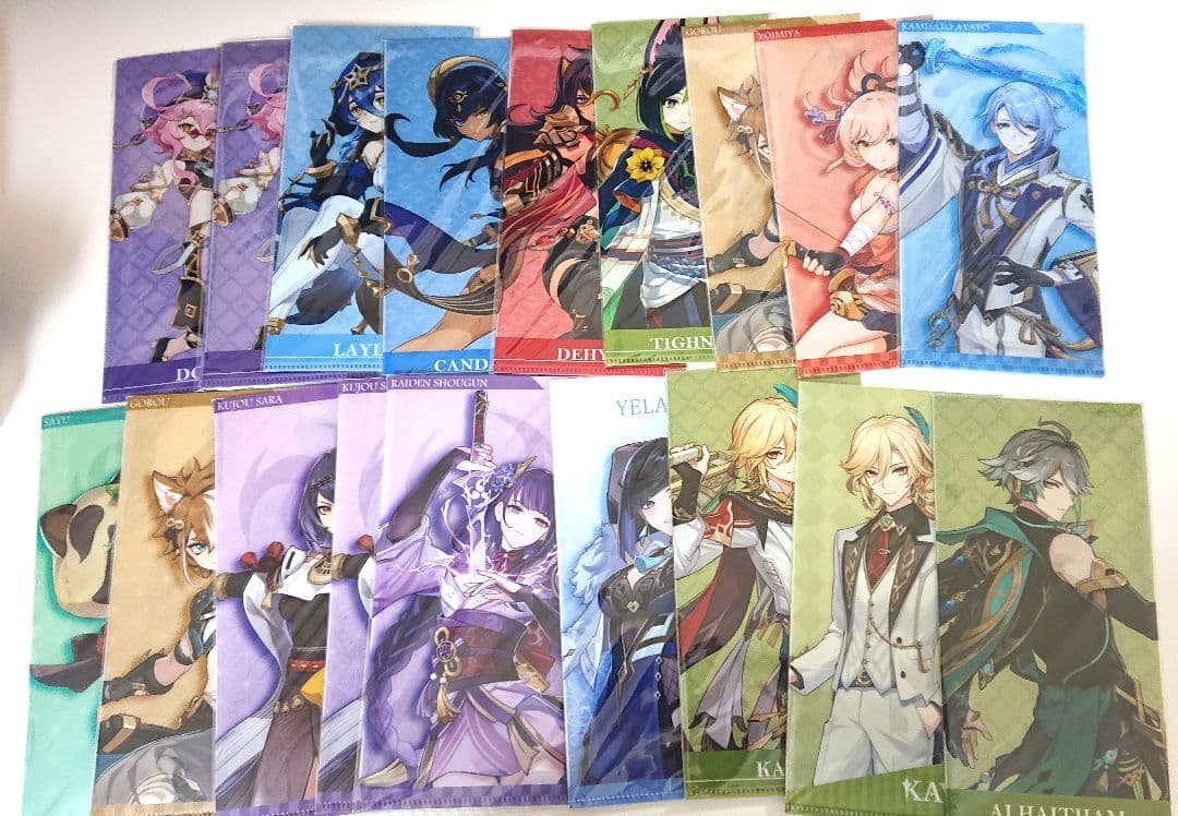 原神 まとめ売り GiGO アクスタ スイパラ 缶バッジ クリアファイル