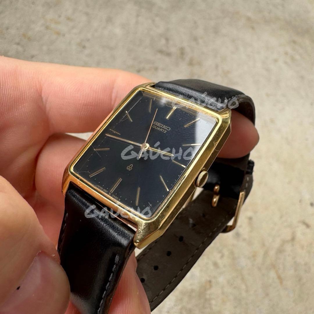 新品電池】SEIKOレクタンギュラー スクエア ヴィンテージ tank 美品