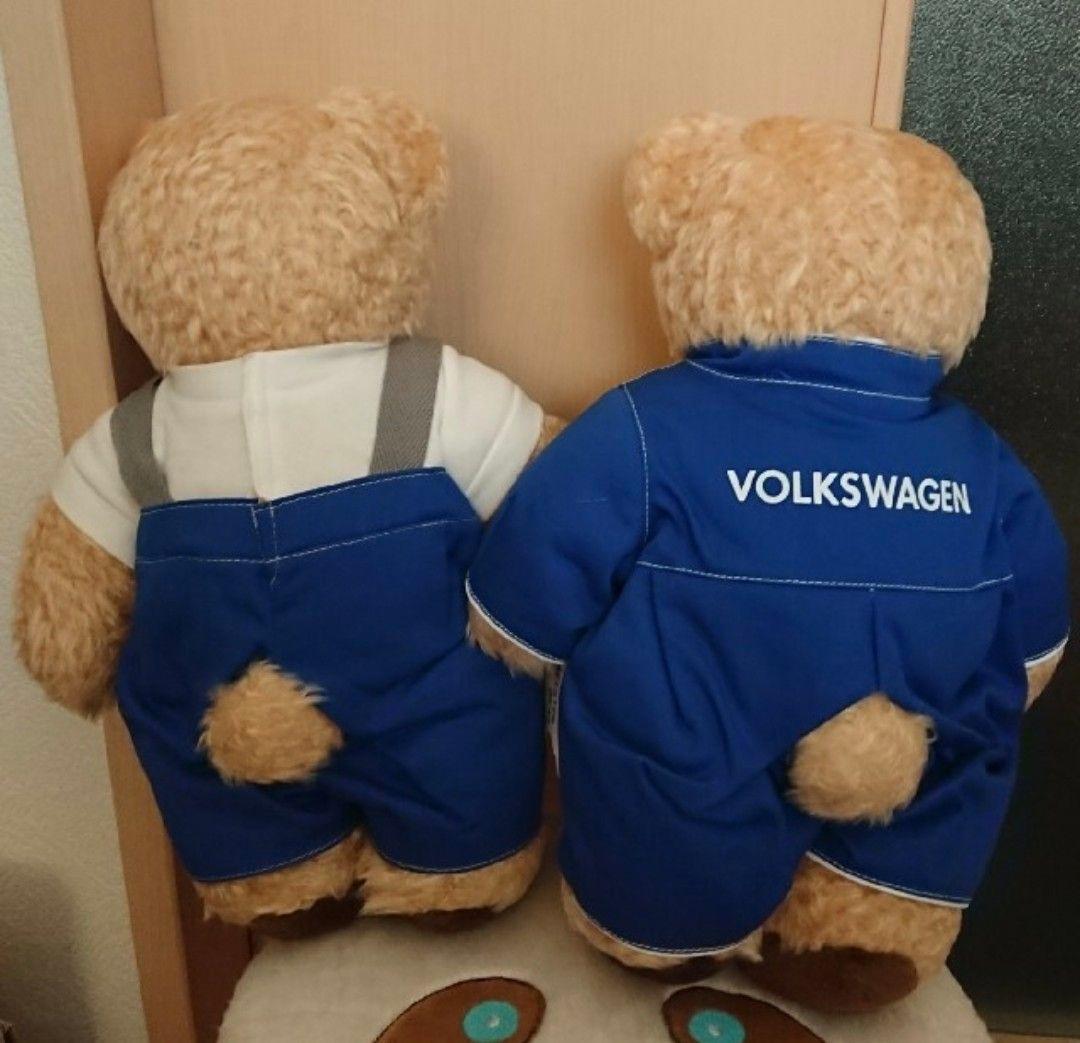 Volkswagen マイスターベア　ぬいぐるみ 2体セット