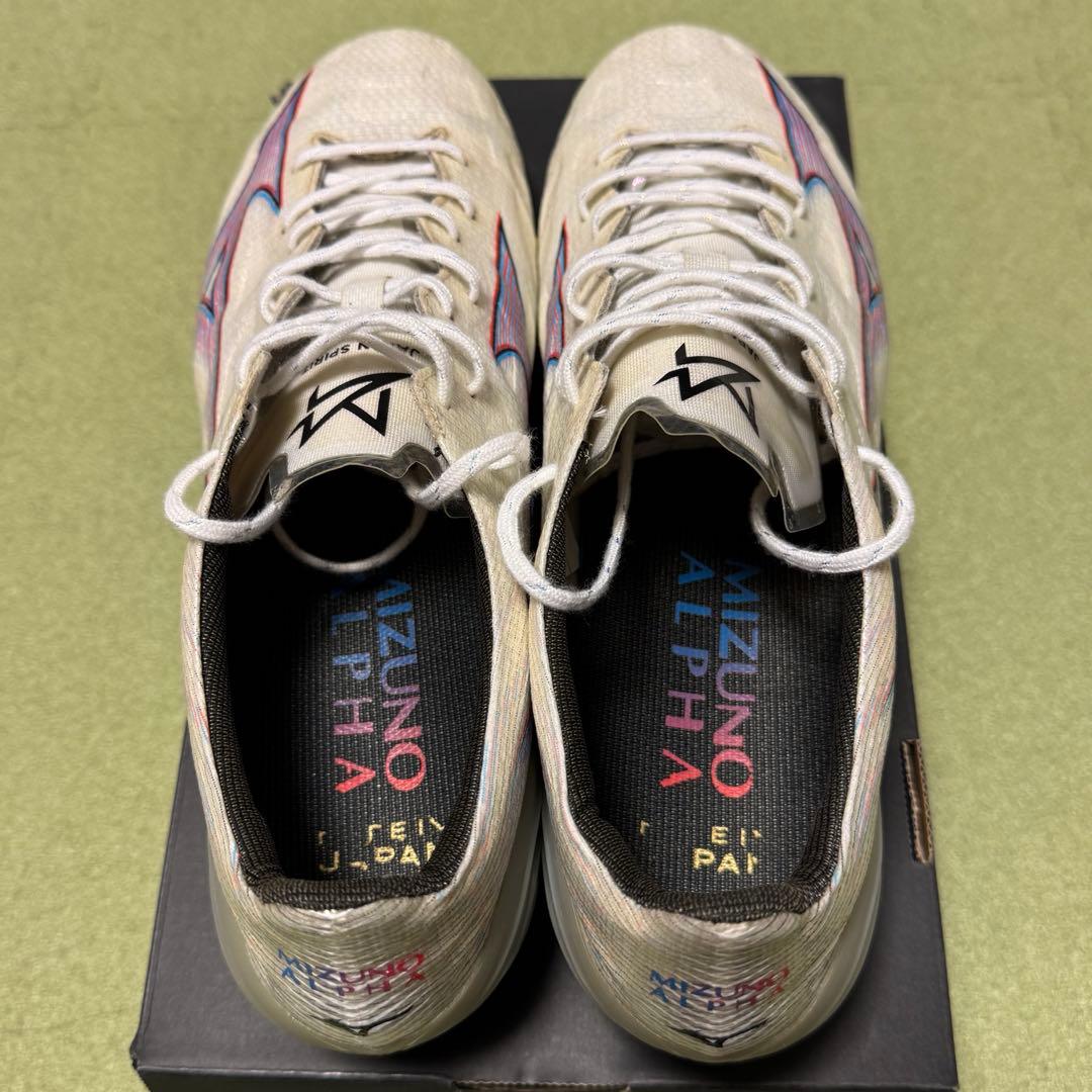 【 美品 】 ミズノ サッカースパイク アルファ JAPAN 27.0cm