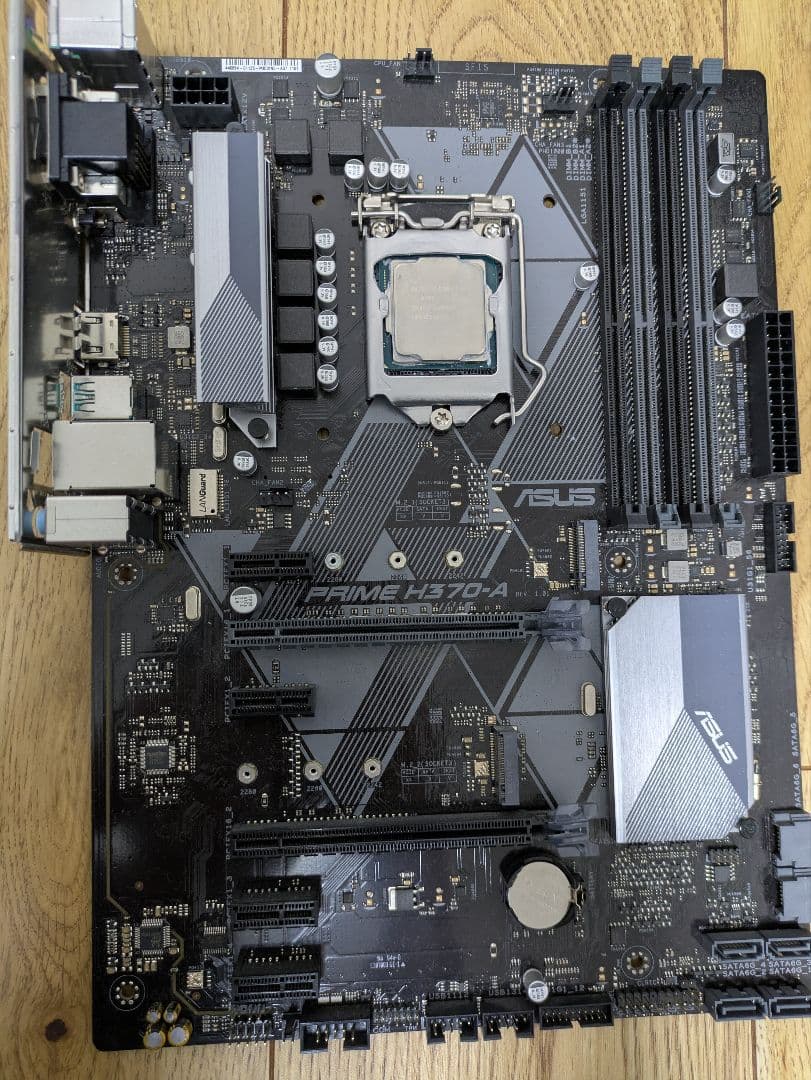 Core i7 8700+ASUS Prime H370A+CPUクーラー