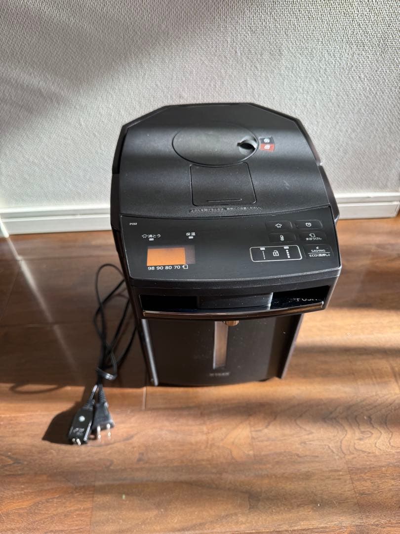 TIGER 蒸気レスVE電気まほうびん タイガー魔法瓶 電気ポット 蒸気レスVE電気まほうびん ブラック 2.2L