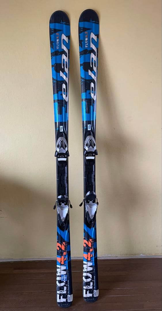 elan FLOW4.2 スキー板 168cmバインディング - メルカリ