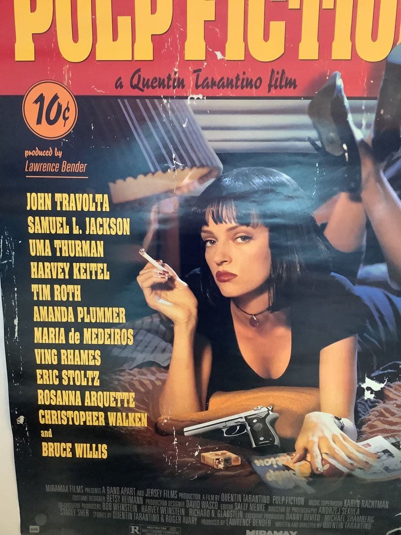 90’s pulpfiction Movie Poster 61*91.5cm