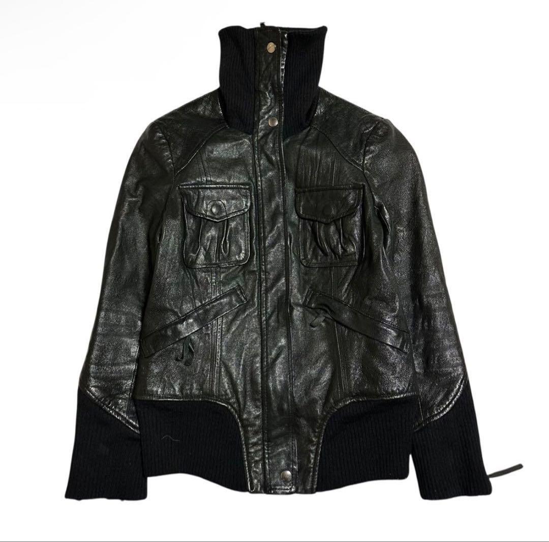 レザージャケット y2k archive - メルカリ