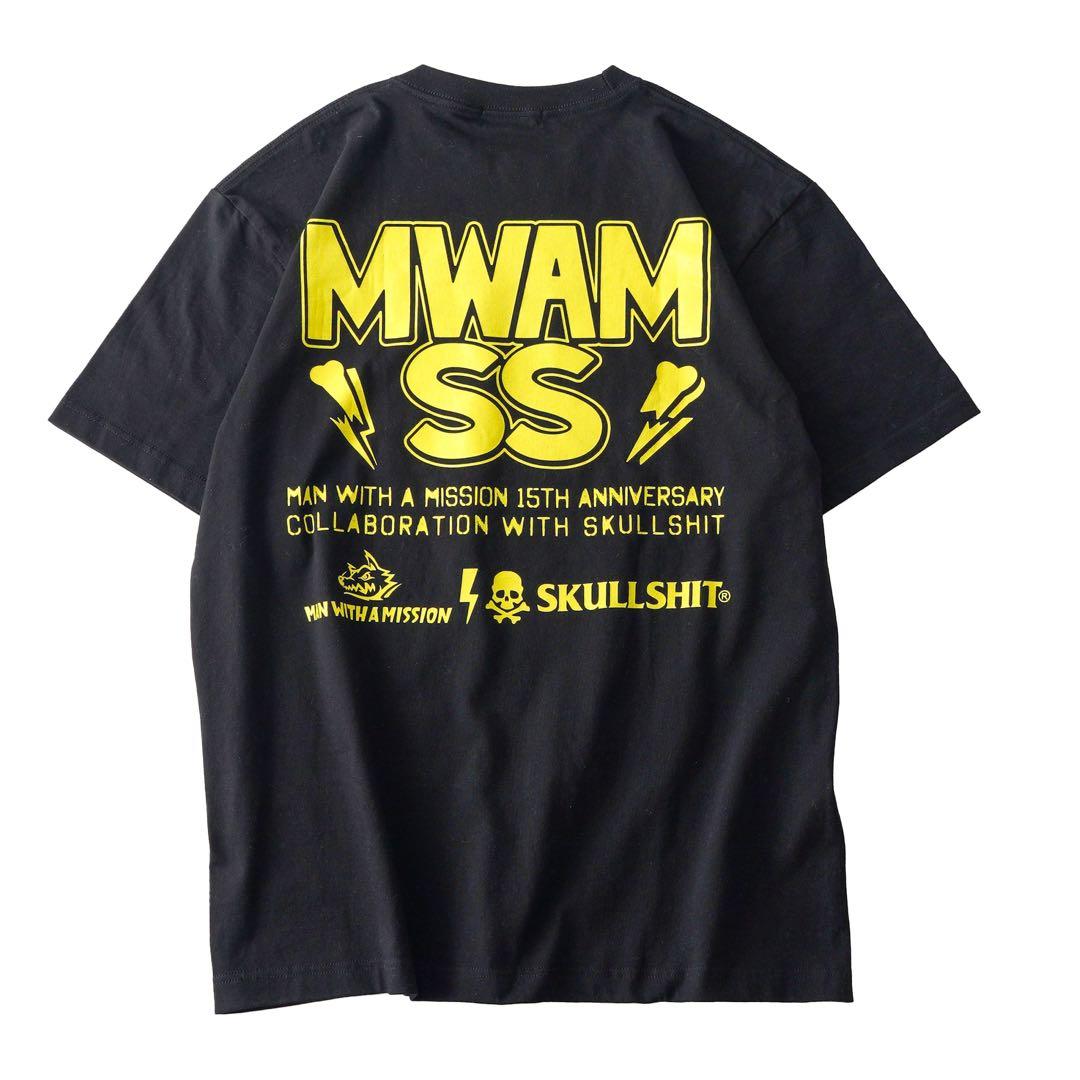 マンウィズ 半袖 SKULL SHIT コラボ 15周年記念グッズ XL