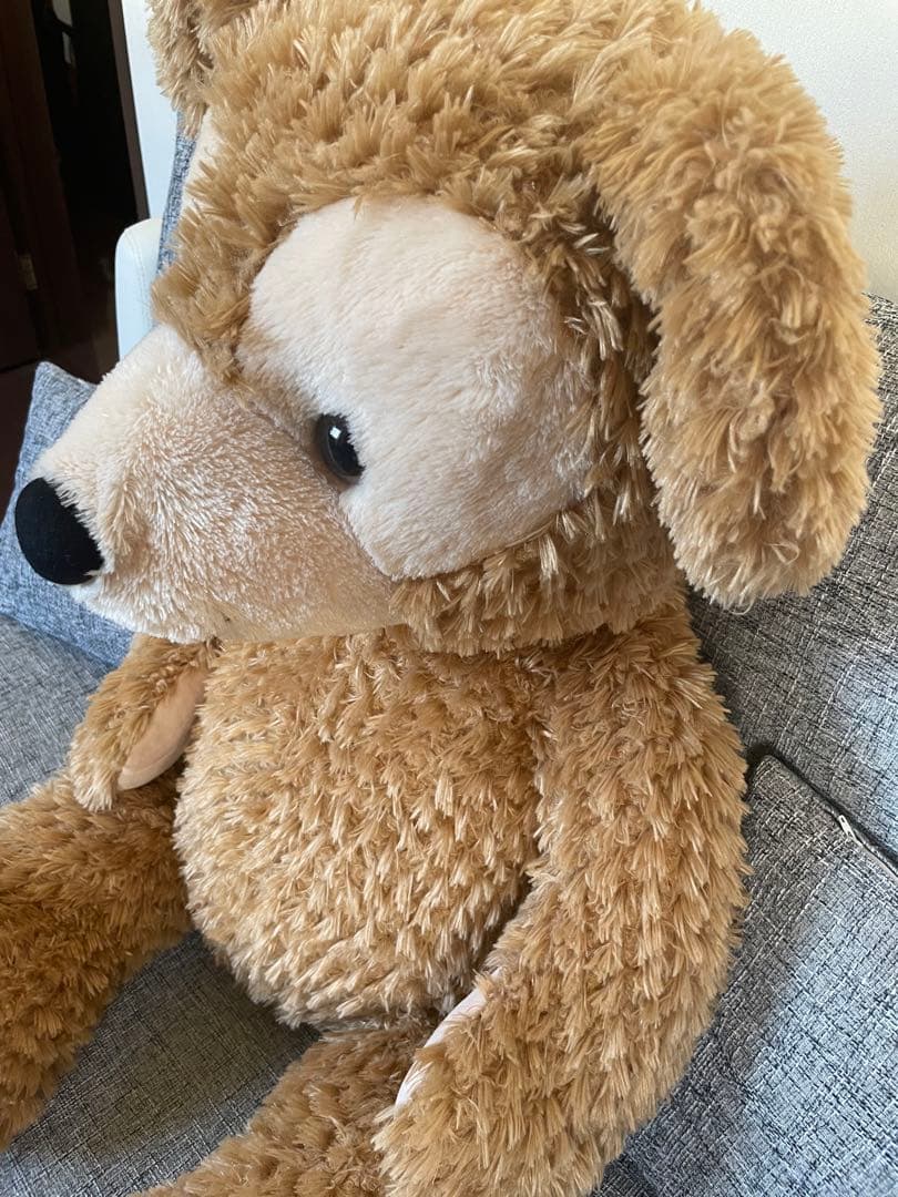 【美品】ダッフィー新Lサイズ　特大サイズ