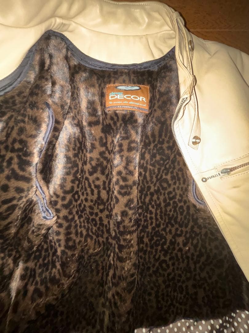 archive 平成ギャル お兄系 00s レザージャケット ホワイト - メルカリ