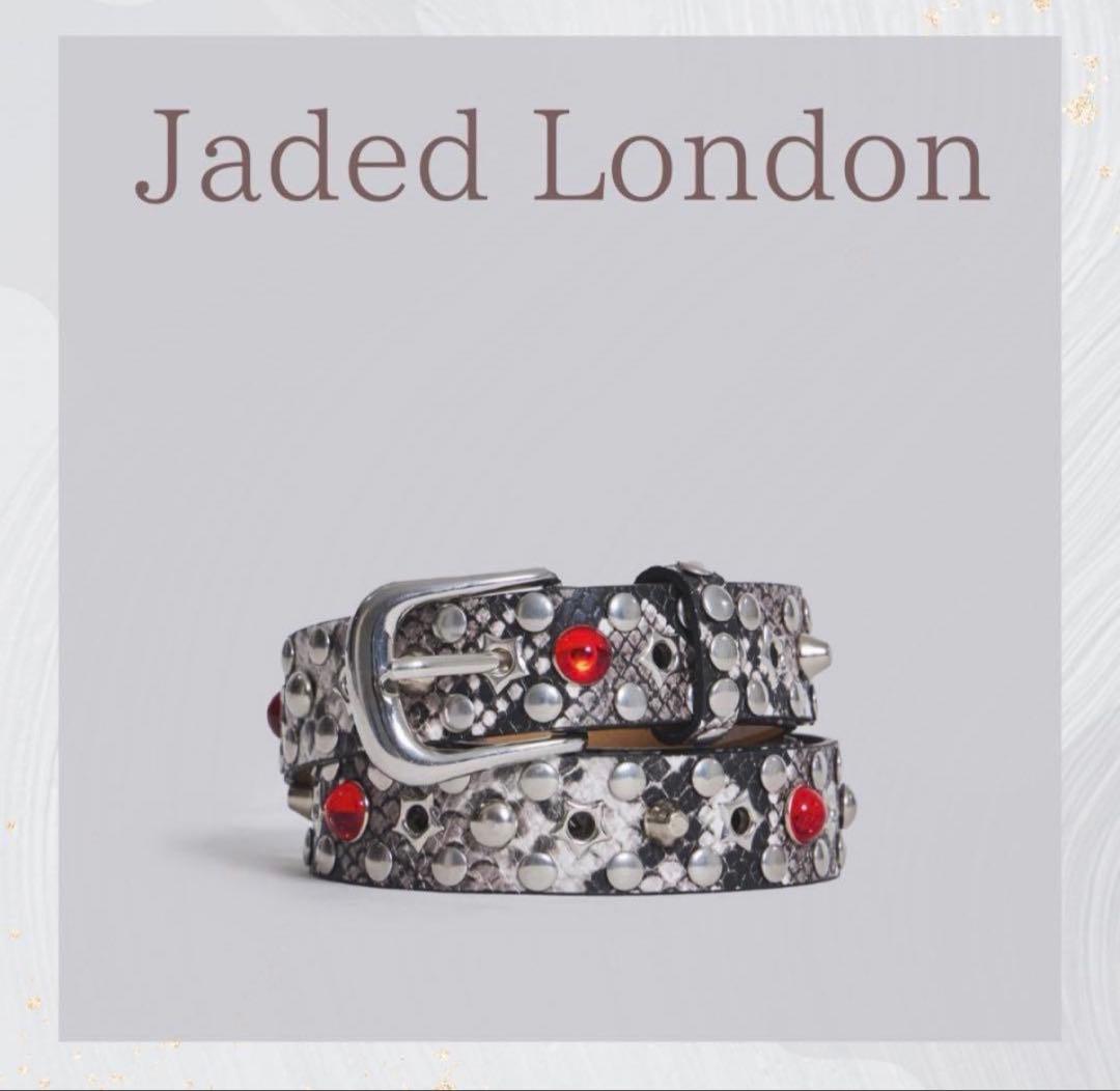 JADED LONDON Mamba Belt スネークスタースタッズベルト新品 送料無料【JadedLondon】 Mamba belt (JADED LONDON/ベルト) 114980747