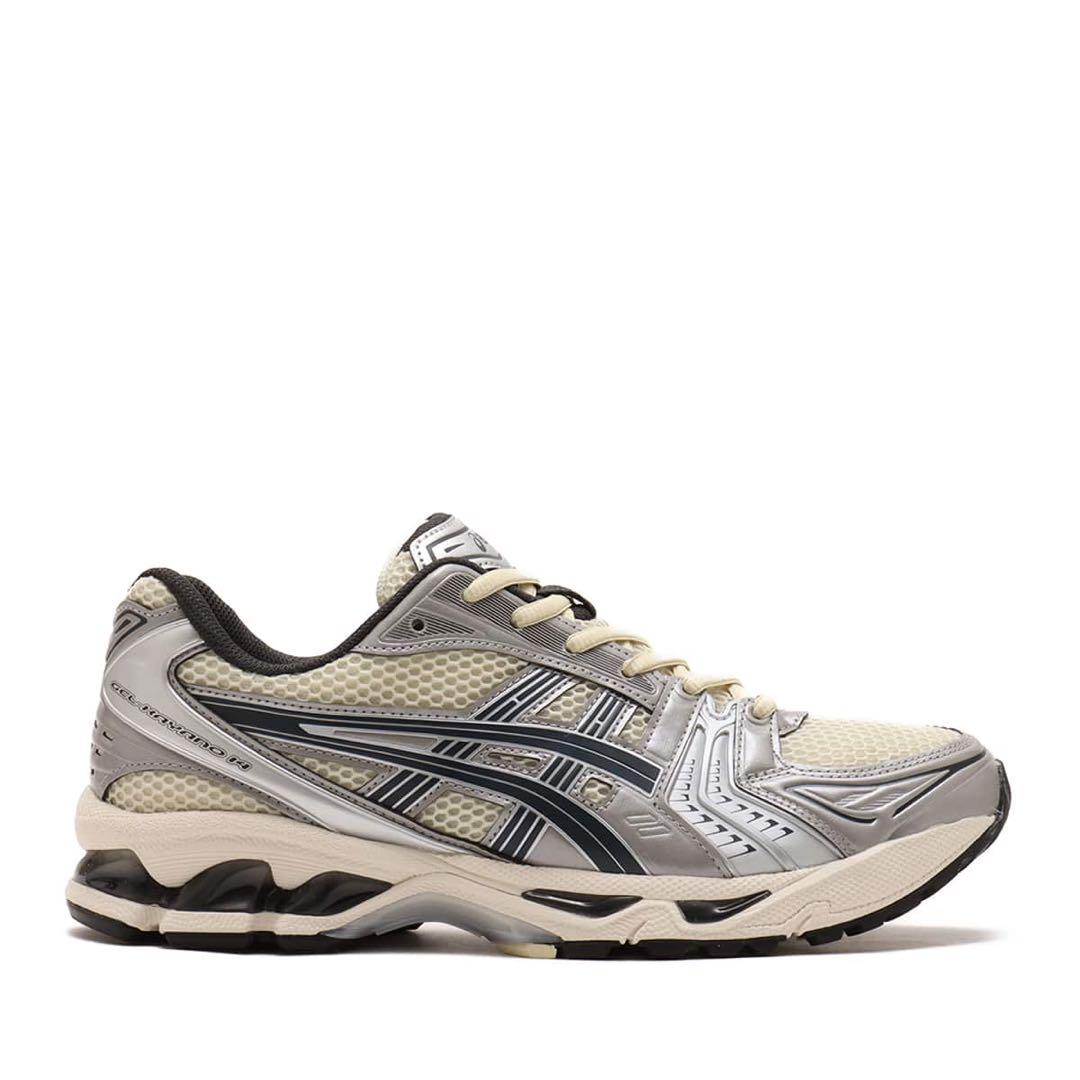 asics GEL-KAYANO 14 クリーム グレー 27.5cm