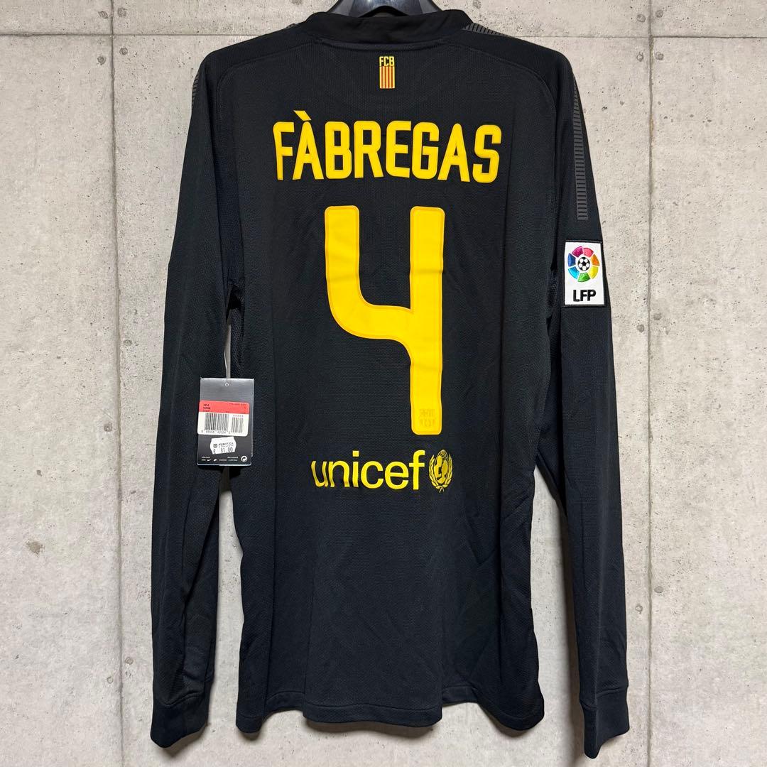 【新品/タグ付き】12/13 バルセロナFC ♯4 セスク【Lサイズ】3rd NIKE（ナイキ） FCバルセロナ 24-25 4th レプリカユニフォーム FZ1304