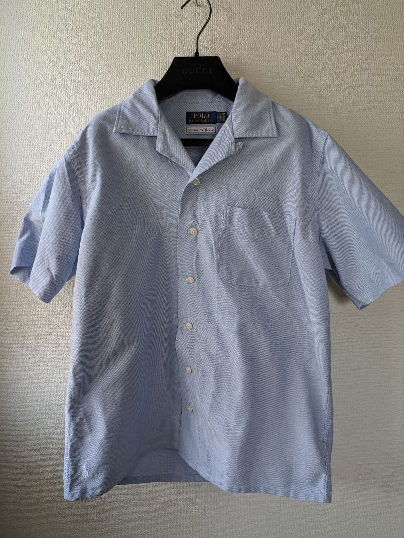 POLO ロンハーマン別注 ラルフローレン 裾ポニー オープンカラーシャツ