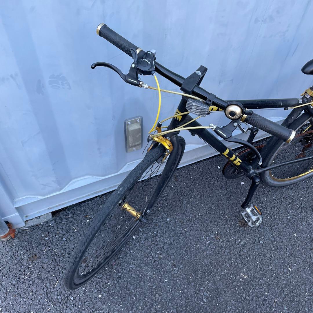 ☆LIG MOVE☆クロスバイク 黒/金 リグムーブ 自転車 通勤 通学 - メルカリ