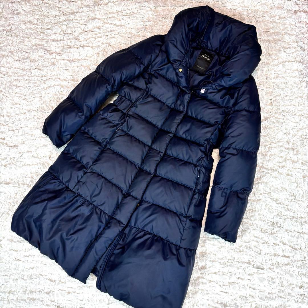 スピック＆スパン ノーブル ダウンコート 36 ネイビー - メルカリ