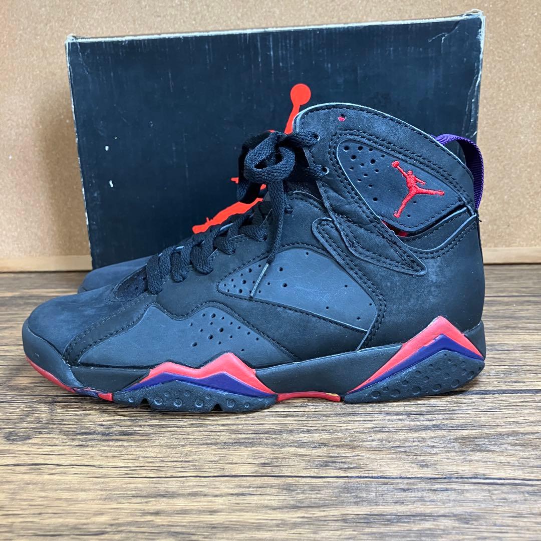 （K25897）ナイキ エアジョーダン7 OG \"ラプターズ\" 26㎝